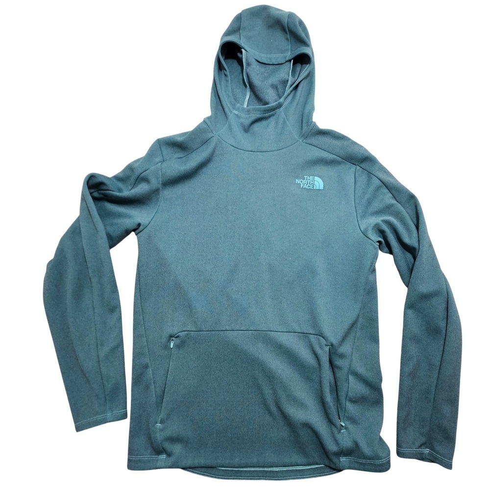 The North Face Mens Wander Hoodie Teal Heather UPF 40+ NF0A5J73 Small